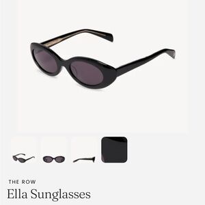 ISO- The Row Ella sunglasses in black